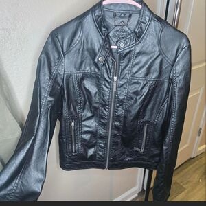SOLD on DEPOPJou Jou Black Leather Jacket